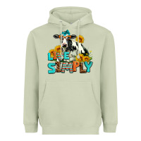 Matcha live simply Heavyweight Hoodie - AdoDesignShop