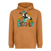 Meerkat live simply Heavyweight Hoodie - AdoDesignShop