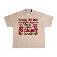 French Oak roses are red chocolates are brown Urban Heavy Tee - OliviaCreatesArt
