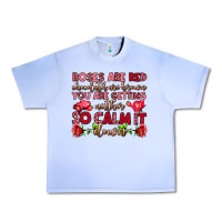 Grape Ice roses are red chocolates are brown Urban Heavy Tee - OliviaCreatesArt