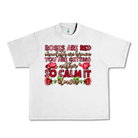 Lunar Rock roses are red chocolates are brown Urban Heavy Tee - OliviaCreatesArt