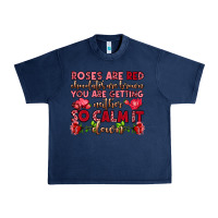 Navy roses are red chocolates are brown Urban Heavy Tee - OliviaCreatesArt