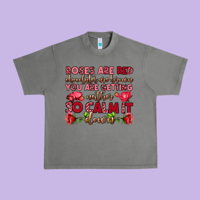 Roses Are Red Chocolates Are Brown Urban Heavy Tee Designed By Oliviacreatesart