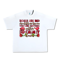 White roses are red chocolates are brown Urban Heavy Tee - OliviaCreatesArt