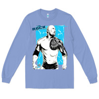 Colony Blue the rock power Long Sleeve Tee - maiPhamDesign