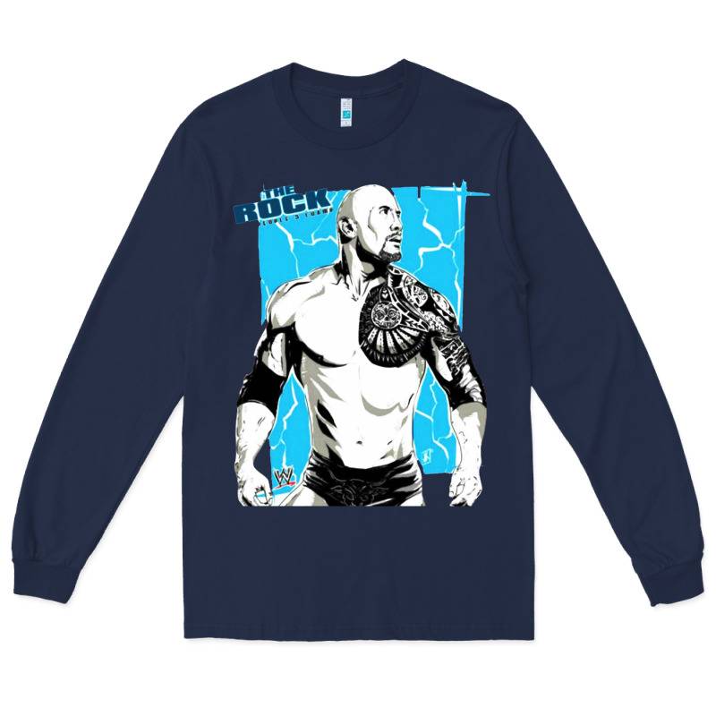 The Rock Power Long Sleeve Tee by maiPhamDesign | Teevron