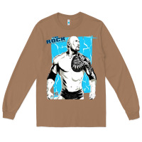 Toasted Coconut the rock power Long Sleeve Tee - maiPhamDesign