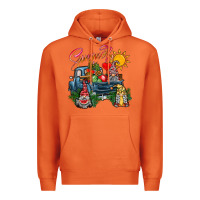 Carrot summer gnomes  truck Premium Hoodie - CowhideDigitalArt