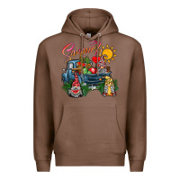 Chestnut summer gnomes  truck Premium Hoodie - CowhideDigitalArt