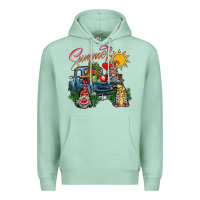 Seafoam summer gnomes  truck Premium Hoodie - CowhideDigitalArt