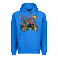 True Royal summer gnomes  truck Premium Hoodie - CowhideDigitalArt