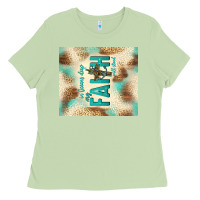 Matcha faith with cross Ladies Tee - TumblerDesignByShophia