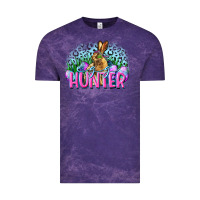 Cloud Purple Egg hunter Easter Day Vintage Tee - CowGirlArtShop
