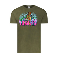 Vintage Olive Egg hunter Easter Day Vintage Tee - CowGirlArtShop