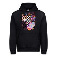 Black retro gymnastics Urban Hoodie - JahusDesignShop