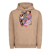 Pigment Burro retro gymnastics Urban Hoodie - JahusDesignShop