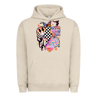 Pigment French Oak retro gymnastics Urban Hoodie - JahusDesignShop