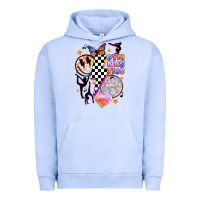 Pigment Grape Ice retro gymnastics Urban Hoodie - JahusDesignShop