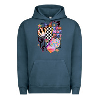 Pigment Midnight Navy retro gymnastics Urban Hoodie - JahusDesignShop
