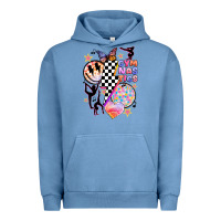 Pigment Pebble Blue retro gymnastics Urban Hoodie - JahusDesignShop