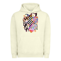 Pigment Pistachio retro gymnastics Urban Hoodie - JahusDesignShop