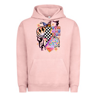 Pigment Salmon retro gymnastics Urban Hoodie - JahusDesignShop
