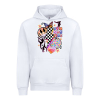 White retro gymnastics Urban Hoodie - JahusDesignShop