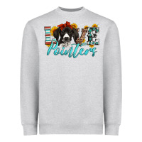 Heather Grey love german shorthaired pointers Heavyweight Sweatshirt - Artiststas