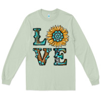 Matcha sunflower love Long Sleeve Tee - RanaPortraitStore