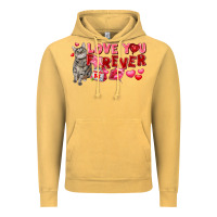 Vintage Mustard Love you forever Vintage Hoodie - FaDigitalArtStudio