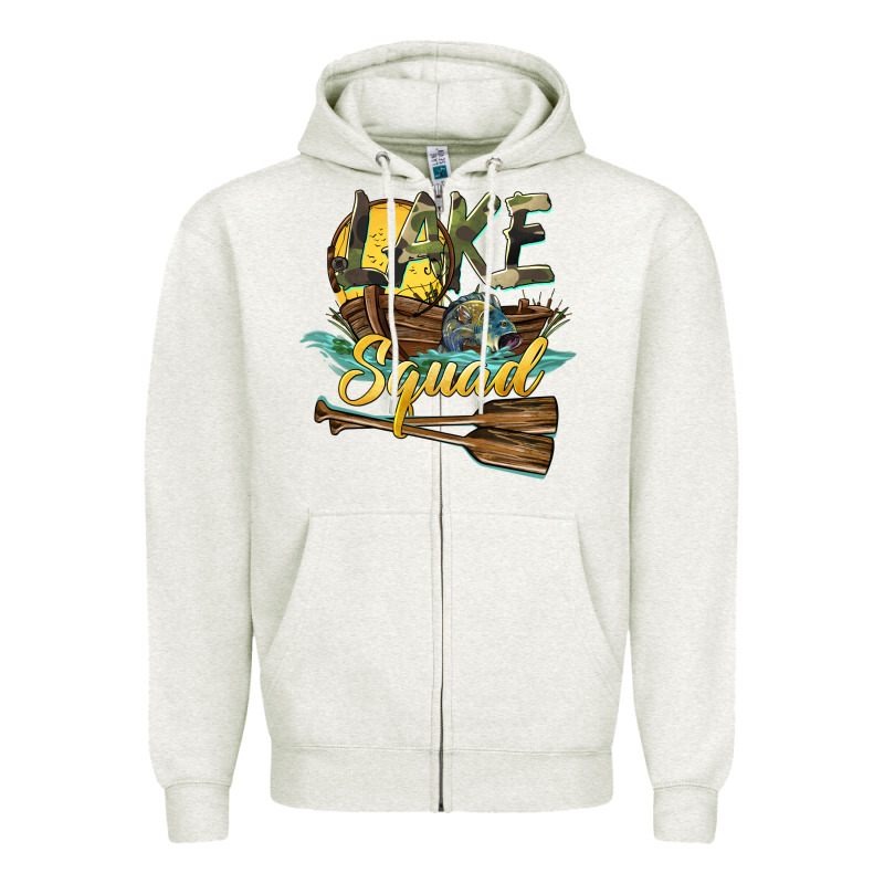 Lake Squad Zipper Hoodie by BarkalooDesign | Teevron