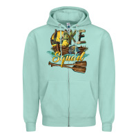 Seafoam lake squad Zipper Hoodie - BarkalooDesign