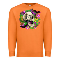 Carrot halloween skull Premium Sweatshirt - AdoDesignShop