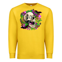 Halloween Skull Premium Sweatshirt | Teevron