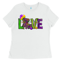 White Love Louisiana Ladies Tee - HowdyJamesFarm