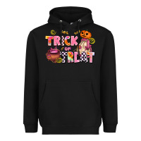 Black trıck or treat Heavyweight Hoodie - AdoDesignShop