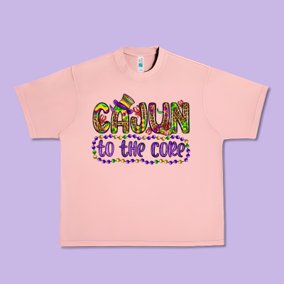 Cajun To The Core Urban Heavy Tee Designed By Oliviacreatesart