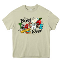 Mossy best teacher ever Heavy Core Tee - NancyCooperArtShop