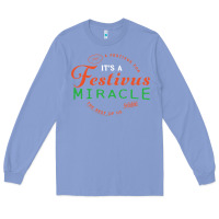 Colony Blue Seinfeld It's A Festivus Miracle Long Sleeve Tee - maiPhamDesign