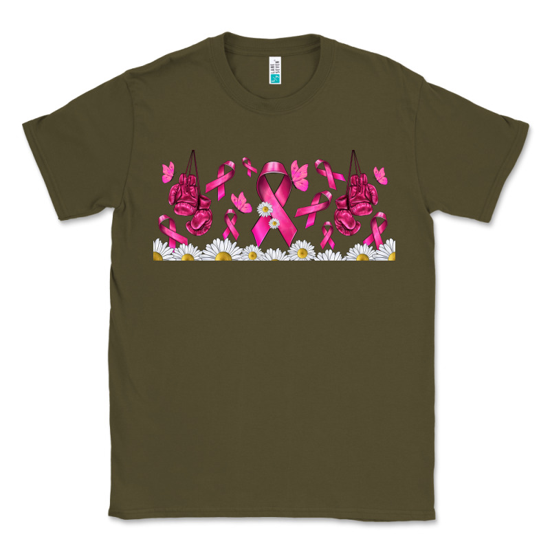 Cancer Ribbon With Daisy Classic Tee by TumblerDesignByShophia | Teevron