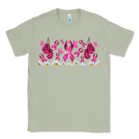 Matcha cancer ribbon with daisy Classic Tee - TumblerDesignByShophia