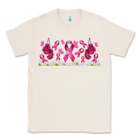 Natural cancer ribbon with daisy Classic Tee - TumblerDesignByShophia