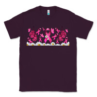 Plum cancer ribbon with daisy Classic Tee - TumblerDesignByShophia