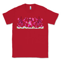 Red cancer ribbon with daisy Classic Tee - TumblerDesignByShophia