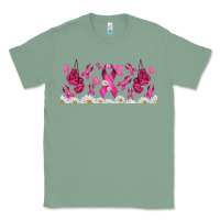 Sage cancer ribbon with daisy Classic Tee - TumblerDesignByShophia