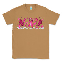 Toasted Coconut cancer ribbon with daisy Classic Tee - TumblerDesignByShophia