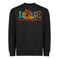 Black love german shepherd Heavyweight Sweatshirt - Artiststas