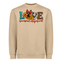 Mushroom love german shepherd Heavyweight Sweatshirt - Artiststas
