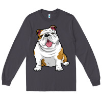 Smoke ENGLISH BULLDOGS Awesome Funny Bulldog Pups Dogs Long Sleeve Tee - maiPhamDesign