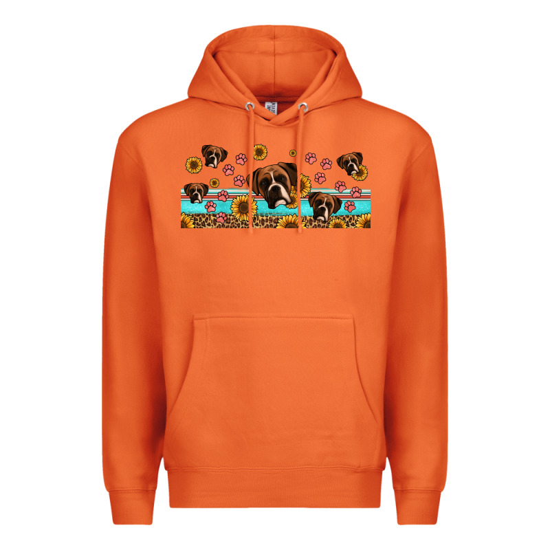 Western Boxer Dogs Premium Hoodie by Jasminsmagicworld | Teevron